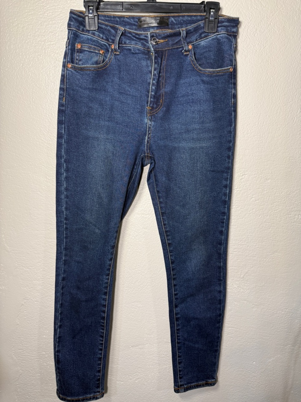 Monkey Ride Jeans Women’s 9/29 Dark Wash Skinny Stretch Denim